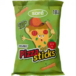 Jumbo Soré Organic Pizza Style Sticks 18m+ 45 g aanbieding