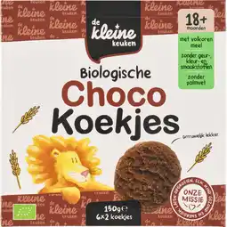 Jumbo De Kleine Keuken Biologische Chocokoekjes 18+ Maanden 6 x 2 Stuks 150 g aanbieding