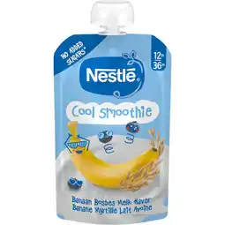 Jumbo Nestlé Cool Smoothie Banaan Bosbes Melk Haver 12m-36m 110 g aanbieding
