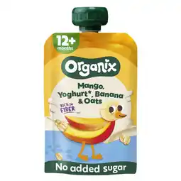 Jumbo Organix Knijpfruit Mango, Yoghurt, Banaan & Haver aanbieding