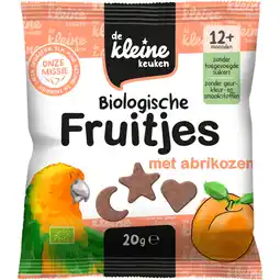 Jumbo De Kleine Keuken Biologische Fruitjes met Abrikozen 20 g aanbieding