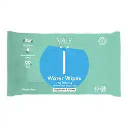 Jumbo Naif Water Wipes Single Pack 40 Stuks aanbieding