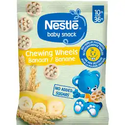 Jumbo Nestlé Baby Snack Chewing Wheels Banaan 10m/36m 28 g aanbieding