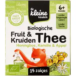 Jumbo De Kleine Keuken Biologische Fruit & Kruiden Thee 6+ Maanden 15 Stuks aanbieding