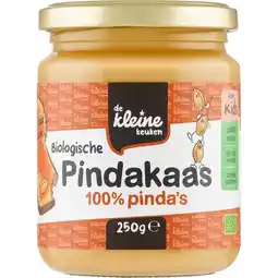 Jumbo De Kleine Keuken Biologische Pindakaas voor Kids 250 g aanbieding
