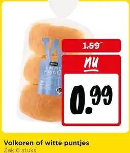 Jumbo Volkoren of witte puntjes aanbieding