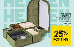 Xenos Alle kleding organizers aanbieding
