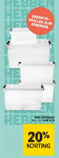 Xenos Alle clipboxen aanbieding