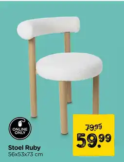 Xenos Stoel Ruby aanbieding