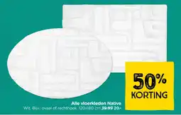 Xenos Alle vloerkleden Native aanbieding