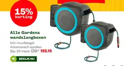 Welkoop Alle Gardena wandslangboxen aanbieding
