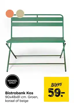 Xenos Bistrobank Kos aanbieding