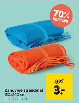 Xenos Zandvrije strandmat aanbieding