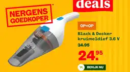 Welkoop Black & Decker kruimeldief aanbieding