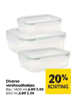 Xenos Diverse vershoudbakjes aanbieding