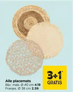Xenos Alle placemats aanbieding