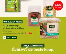 Welkoop Alle Welkoop vijvervisvoeding aanbieding