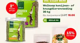 Welkoop Welkoop konijnen- of knaagdierenvoeding aanbieding