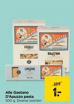 Xenos Alle Gaetano D'Apuzzo pasta aanbieding