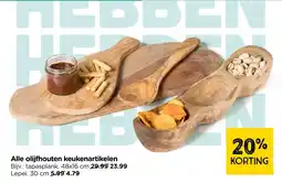 Xenos Alle olijfhouten keukenartikelen aanbieding