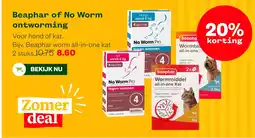 Welkoop Beaphar of No Worm ontworming aanbieding