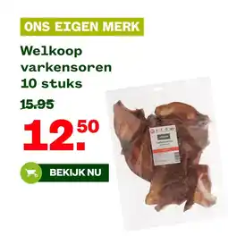Welkoop Welkoop varkensoren 10 stuks aanbieding