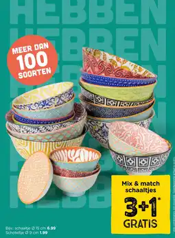 Xenos Mix & match schaaltjes aanbieding