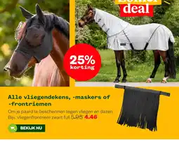 Welkoop Alle vliegendekens, -maskers of -frontriemen aanbieding