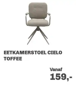 Trendhopper Eetkamerstoel Cielo Toffee aanbieding