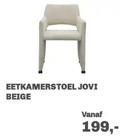 Trendhopper Eetkamerstoel Jovi Beige aanbieding