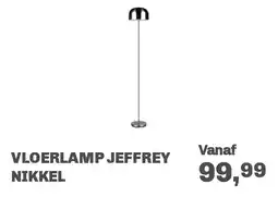 Trendhopper Vloerlamp Jeffrey Nikkel aanbieding