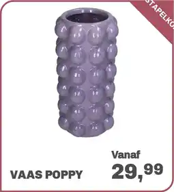 Trendhopper Vaas Poppy aanbieding