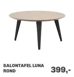 Trendhopper Salontafel Luna Rond aanbieding
