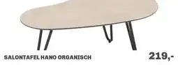 Trendhopper Salontafel Hano organisch aanbieding