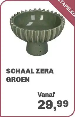 Trendhopper Schaal Zera Groen aanbieding