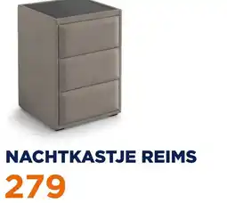 TotaalBED Nachtkastje Reims - 3 lades aanbieding