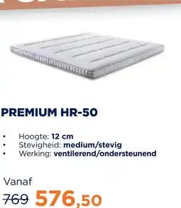 TotaalBED Topmatras Premium | HR-50 aanbieding