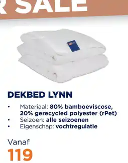 TotaalBED Dekbed Lynn bamboe | alle seizoenen aanbieding