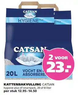 Ranzijn KATTENBAKVULLING CATSAN aanbieding