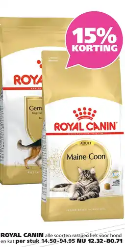 Ranzijn ROYAL CANIN aanbieding