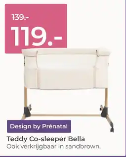 Prenatal Teddy Co-sleeper Bella aanbieding