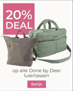 Prenatal op alle Done by Deer luiertassen aanbieding
