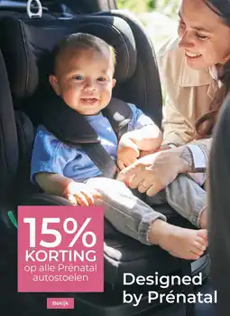 Prenatal op alle Prénatal autostoelen aanbieding