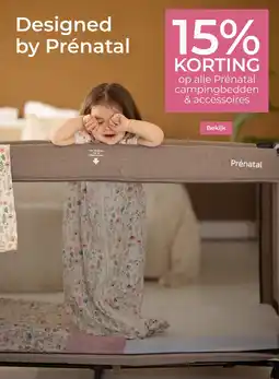Prenatal op alle Prénatal campingbedden & accessoires aanbieding