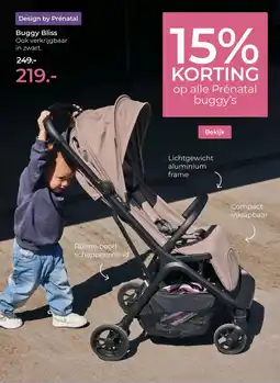 Prenatal Buggy Bliss aanbieding
