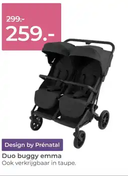 Prenatal Duo buggy emma aanbieding