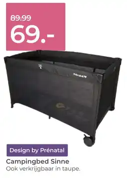 Prenatal Campingbed Sinne aanbieding