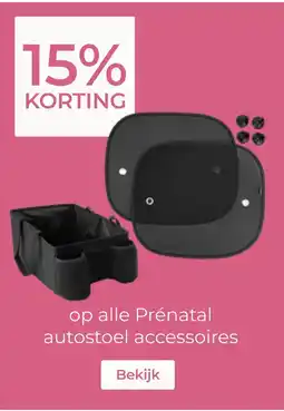 Prenatal op alle Prénatal autostoel accessoires aanbieding
