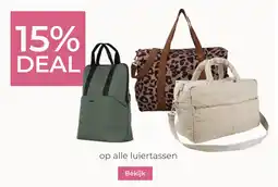 Prenatal op alle luiertassen aanbieding