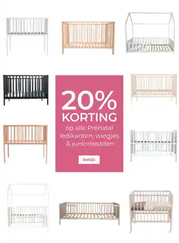 Prenatal op alle Prénatal ledikanten, wiegjes & juniorbedden aanbieding